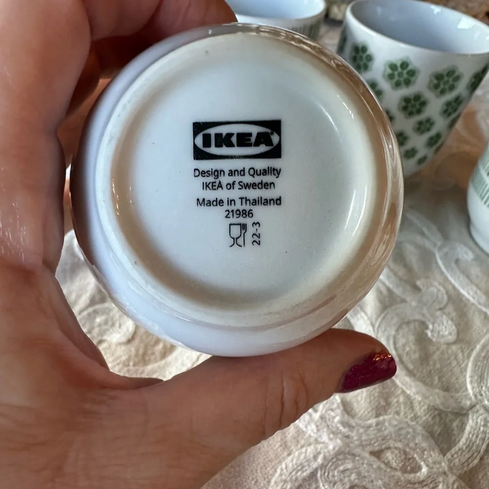IKEA Tea Ceramic Cups